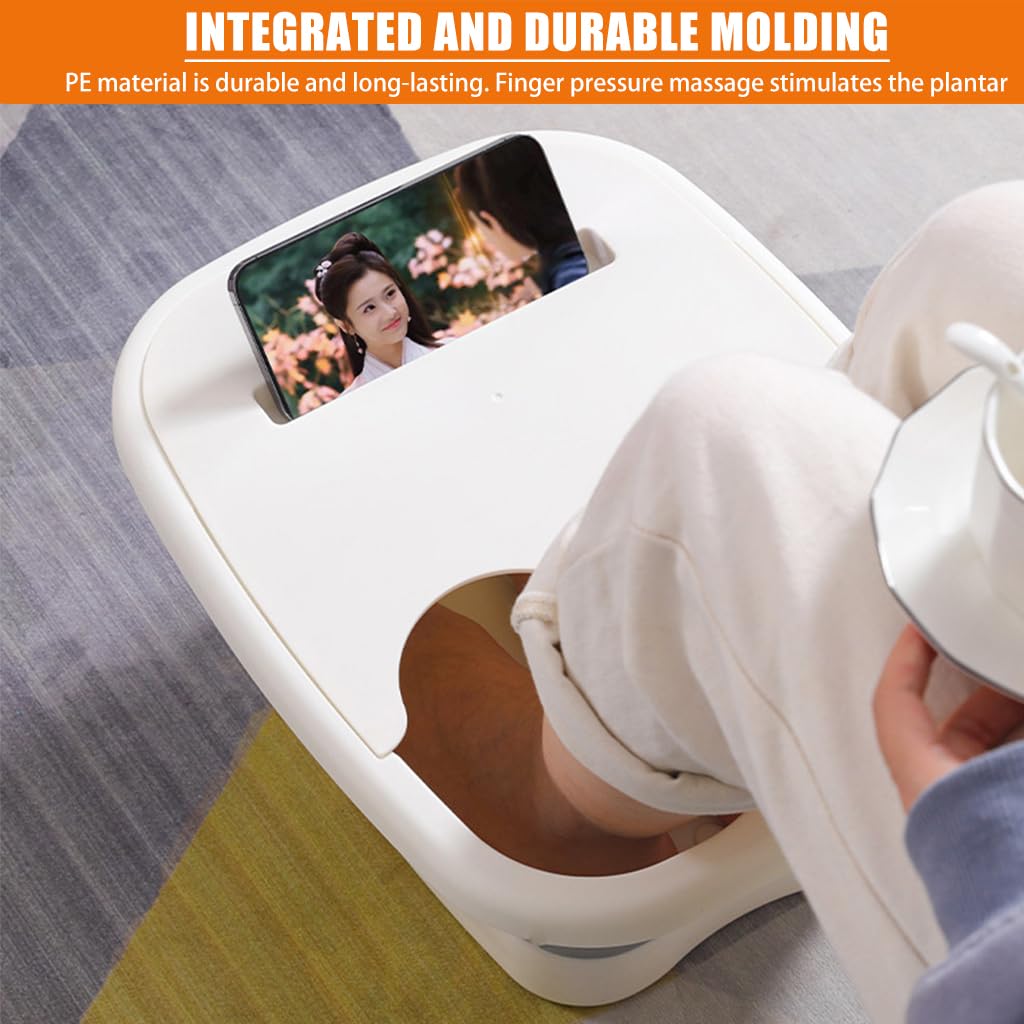 HASTHIP 15L Collapsible Foot Spa Bath Foot Massager Bucket, Portable Foot Soaking Tub, Birthday Gifts for Women Men Mom Mens Gifts, Valentines Day Gifts for Boyfriend HASTHIP 15L Collapsible Foot Spa Bath Foot Massager Bucket, Portable Foot Soaking Tub, Birthday Gifts for Women Men Mom Mens Gifts, Valentines Day Gifts for Boyfriend